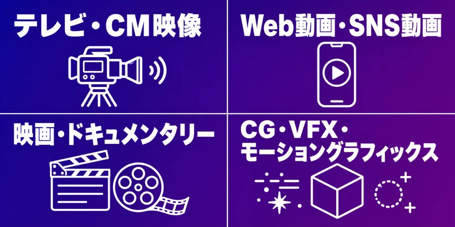 映像ジャンル別おすすめ転職エージェント